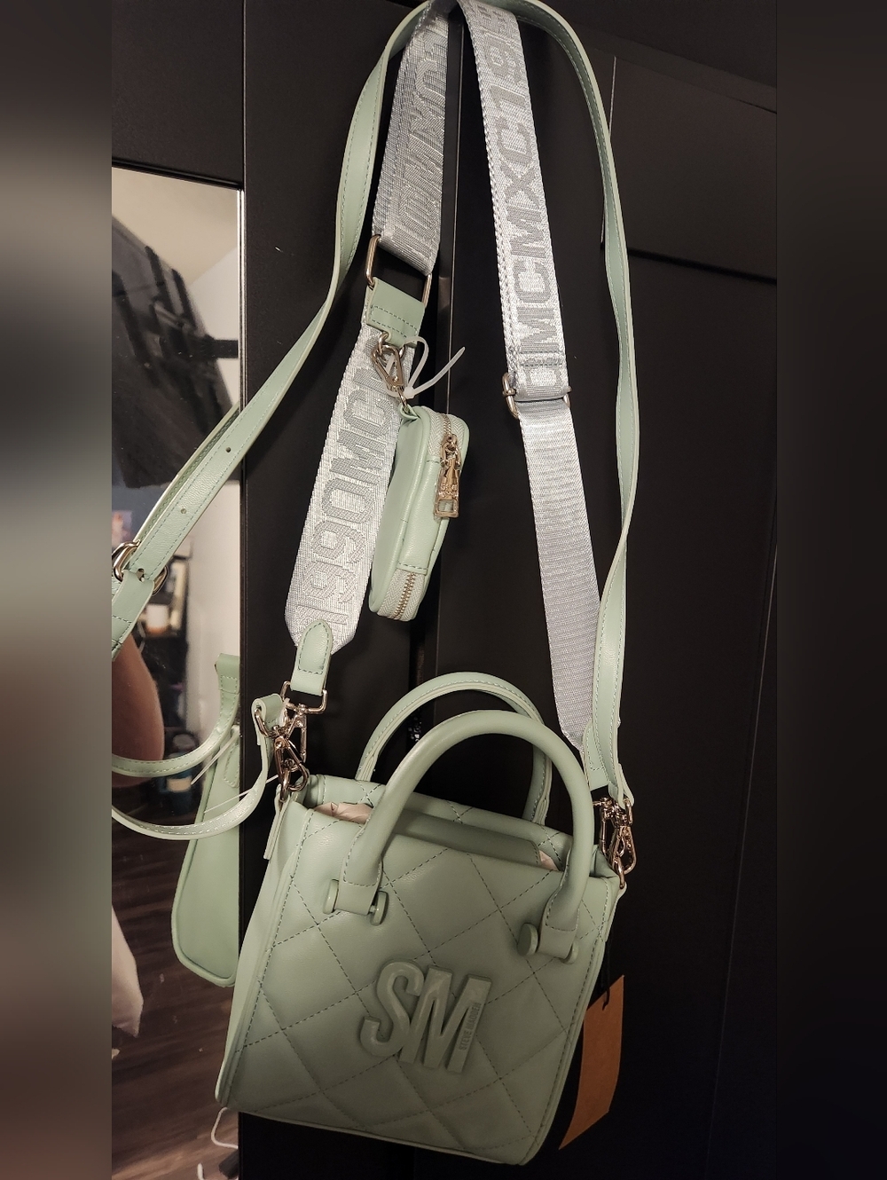 Steve Madden satchel cross body handbag - Picture 4 of 5